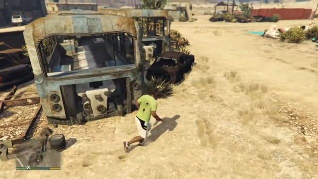 Исследуем свалку в GTA V