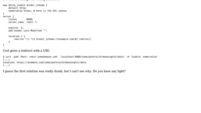 DevOps & SysAdmins: nginx map with regular expression ate my URI смотреть онлайн