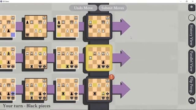 5D Chess With Multiverse Time Travel No Commentary Gameplay