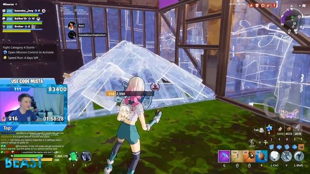 Fight the Storm Category 4 "Quad Atlas" PL160 TRAP GUIDE #1 - Fortnite Save the World смотреть онлайн
