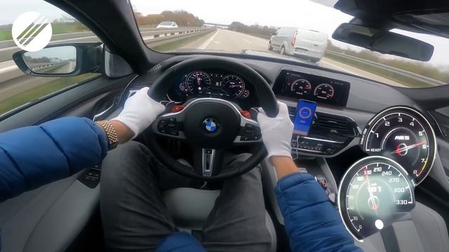 1000HP BMW M5 HURRICANE PROTOTYPE TEST DRIVE ON GERMAN смотреть онлайн