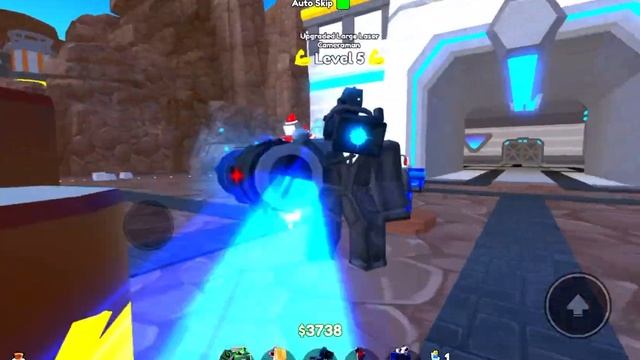 I BOOSTED UPGRADED LARGE LASER CAMERA MAN AND ITS BROKEN TOILET TOWER DEFENSE смотреть онлайн