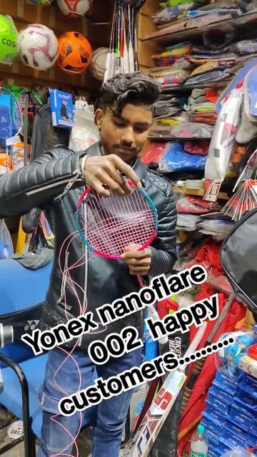 Yonex nanoflare 002 feel badminton 🏸 RECKET #yonex #happycustomer смотреть онлайн
