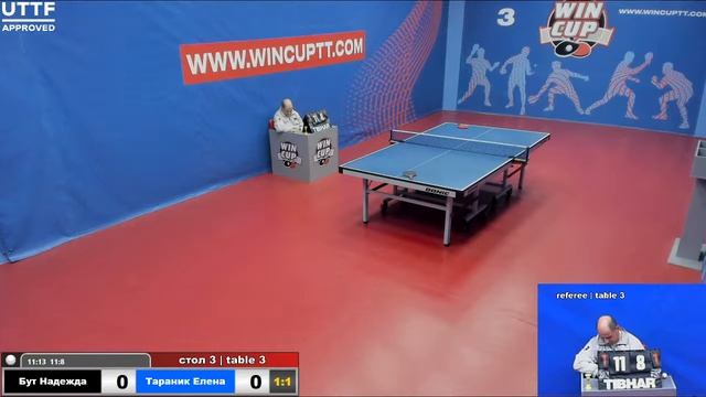 Бут Надежда 3-1 Тараник Елена Турнир Восток 5 WINCUP 20.05.21 Прямая Трансляция Зал 3 смотреть онлайн