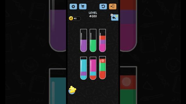 solve and solution water color sort game level 4089 смотреть онлайн