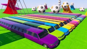 Вертолет и Цветные Автомобили Мультики про Машинки для Детей Учим Цвета и Цифры для Детей