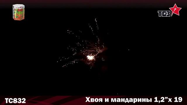 ТС832 Хвоя и мандарины (1,2"х19) смотреть онлайн