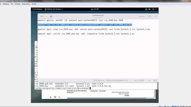 Estudio De Caso SYSHACK - Criptografia