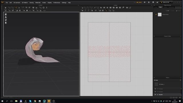 Marvelous Designer roll a towel смотреть онлайн