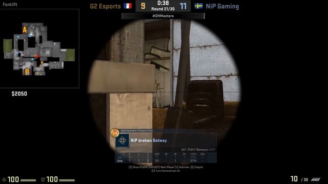 POV - Draken (NiP)(36-21) vs G2 / 17-19 / cache / 03.09.2017 / 1080p 60fps смотреть онлайн