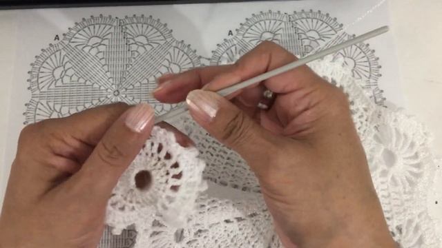 Vestido Combinación Grannys Y Filet - Crochet (Parte 2 De 12)