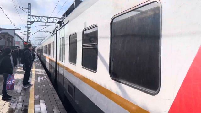 Электропоезд ЭП2Д-0175 ЦППК Зеленоград Крюково - Ипподром, станция Химки смотреть онлайн