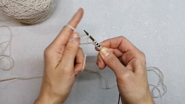 Набор изнаночными петлями в вязании смотреть онлайн