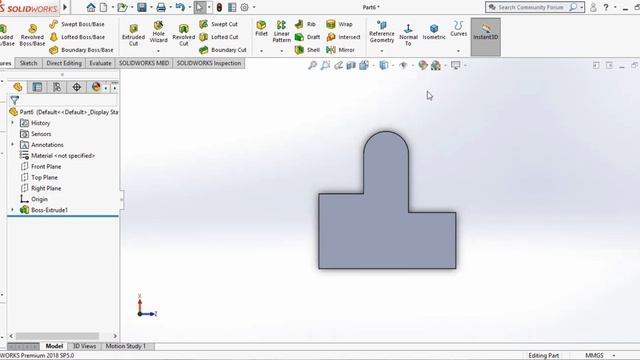 Solidwork For Beginners || Basic Designer || Class 5 ||#solidworks смотреть онлайн