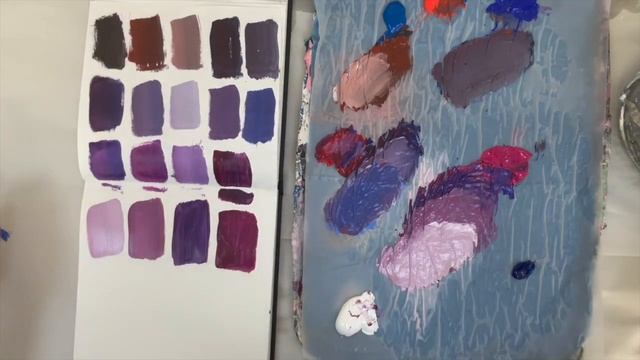 How to Mix the Perfect Purple : A Colour Mixing Demo смотреть онлайн