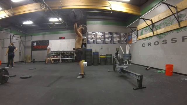 Open 15.5 27-21-15-9: Cals Row & Thrusters @ 95# смотреть онлайн