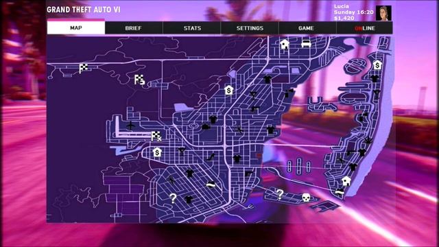 GTA 6 Pause Menu / GTA V Pause Menu смотреть онлайн