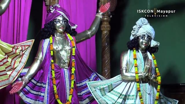 Mangal Arati Sri Dham Mayapur - August 28, 2021 смотреть онлайн
