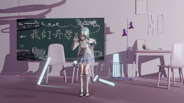 【MMD x Blender Eevee】Patchwork Staccato смотреть онлайн