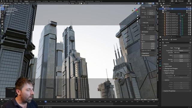 Fisheye lens setup in Blender - Blender Quicktop 009 смотреть онлайн
