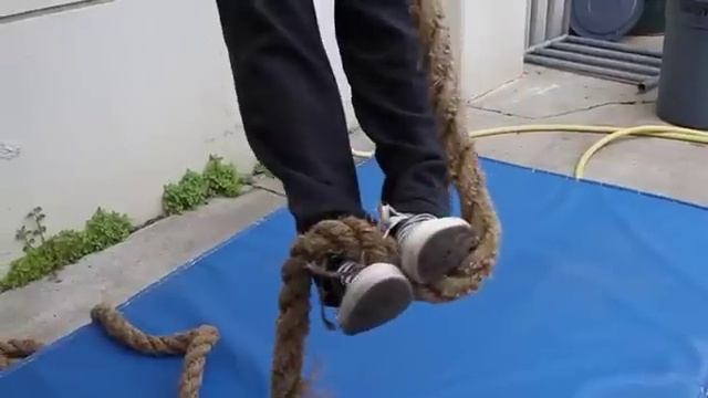 CrossFit - Rope Climb Russian Wrap with Kim and Adrian Bozman смотреть онлайн