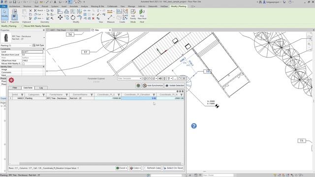 Parameter Explorer - Edit Element Geography Coordinate Location & Direction смотреть онлайн