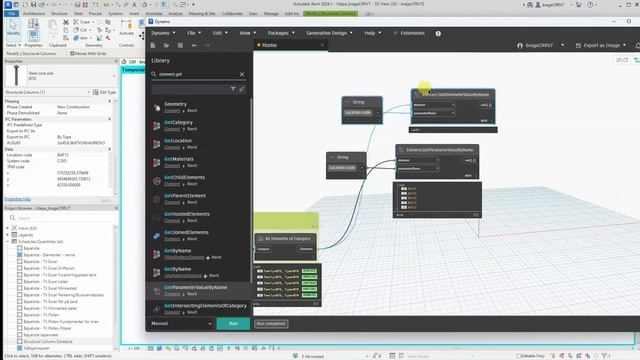 Revit Dynamo - Combine Two Parameters In Dynamo Into One And Report It Back To Revit