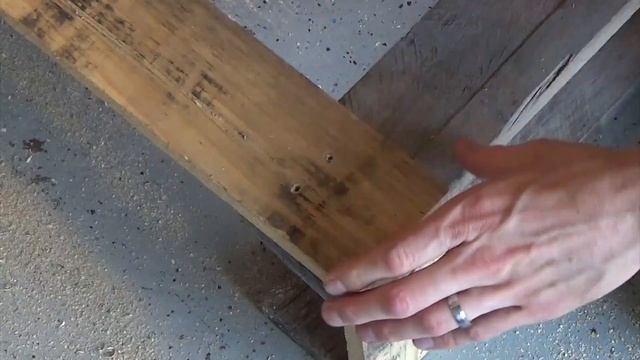 HOW TO MAKE A BENCH FROM RECLAIMED PALLET WOOD - PALLET PROJECTS смотреть онлайн
