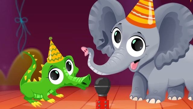 Safari Animal Songs! | Wild Animal Sound Songs for Kids | COMPILATION | Kids Learning Videos смотреть онлайн