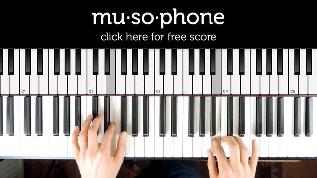 "O mio babbino caro" by Giacomo Puccini - intermediate piano arrangement + free score! смотреть онлайн