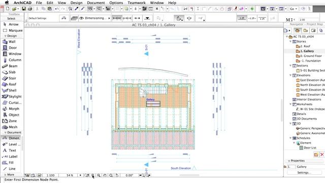 ACTS03 18 Placing and Editing Dimension Chains on the Floor Plan смотреть онлайн