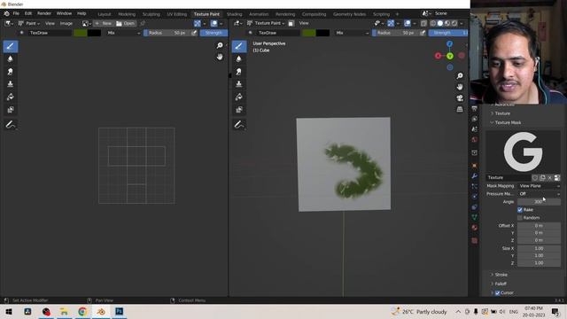 Okay... So this is how texture mask is used... | Blender | Texture Painting | Texture Mask смотреть онлайн