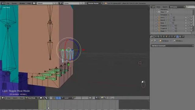 Steve Tutorial -- Part [3.5] || Action Constraints for Fingers смотреть онлайн