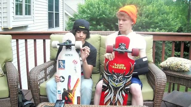Landyachtz Tomahawk & Original Apex 40 Longboard Review смотреть онлайн