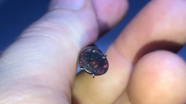 Опалы Эфиопские, пара 1,77кт №312