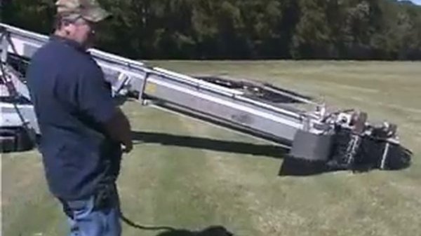 Комбайн для отлова птицы