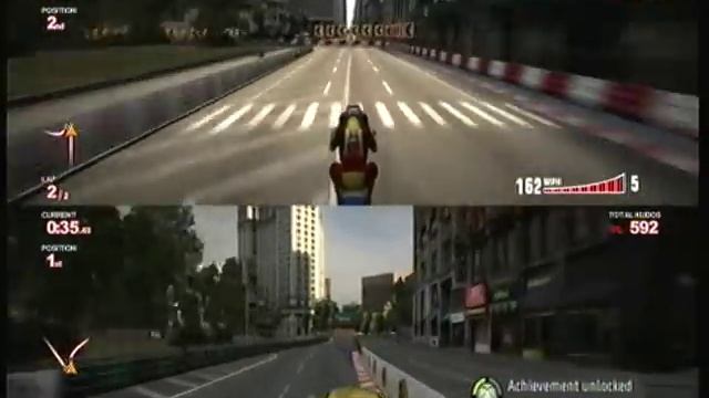 PGR4 Kawasaki Ninja ZX-14 vs. Saleen S7 Twin Turbo смотреть онлайн