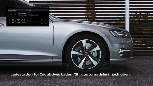Audi A8 (2017) - Induktivladung смотреть онлайн