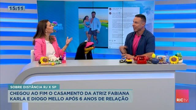 Fabiana Karla anuncia fim de casamento após 6 anos de relacionamento смотреть онлайн