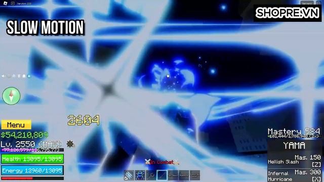 Combo Kitsune Cùng Melee Electric Claw