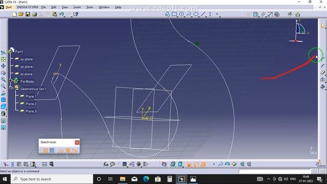 hook design #catia design steps for hook смотреть онлайн