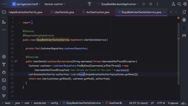 095 How Authorities stored inside Spring Security смотреть онлайн