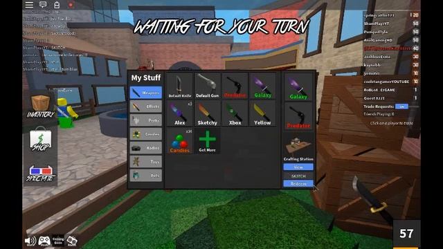 Denis,Sub,Sketch,Corl,Alex and Prism knife codes!! смотреть онлайн
