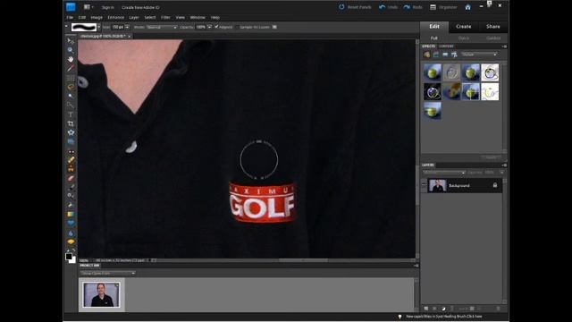 Adobe Premiere Elements 9 - Use the Clone Stamper Tool in Just 1 Minute смотреть онлайн