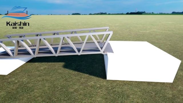 Marine Aluminum Floating Dock Stable Movable Anti Rust смотреть онлайн