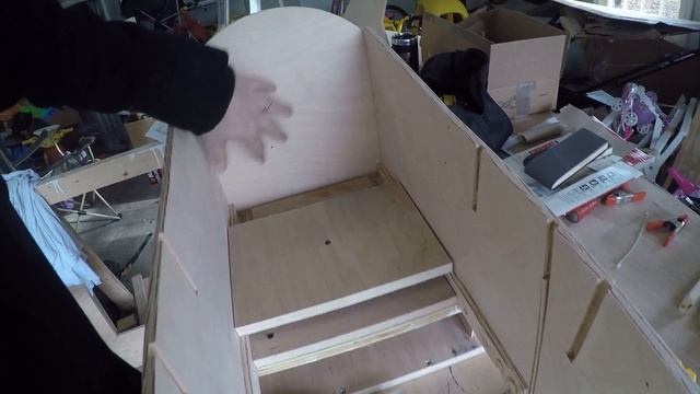 Building the P-51 Mustang Pedal Plane (Step 4, video 5 of 6) Fuselage Fixture and Seat смотреть онлайн