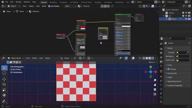 Checker Texture in Blender | Arabic 3D Tutorial смотреть онлайн