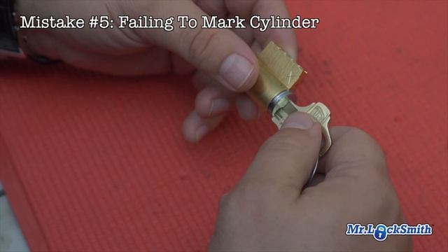 Top Ten Locksmith Student Mistakes #5: Not Marking Cylinder | Mr. Locksmith™ Video смотреть онлайн