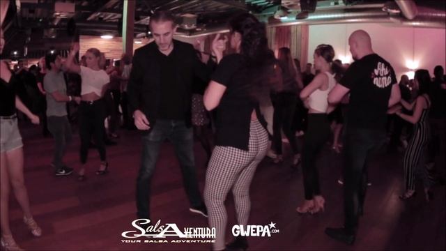 Salsa Social Dancing - Morry & Annah at Salsaventura XXL Party