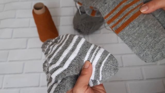 Носочков много не бывает.Носочки из пряжи Пряжа Alize SUPERWASH (СУПЕРВОШ АЛИЗЕ). смотреть онлайн